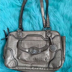Elegant Silver Handbag